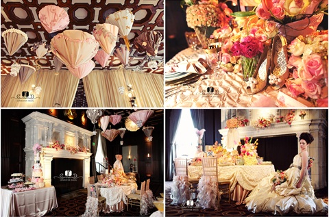 Planning the Marie Antoinette Party: Decor